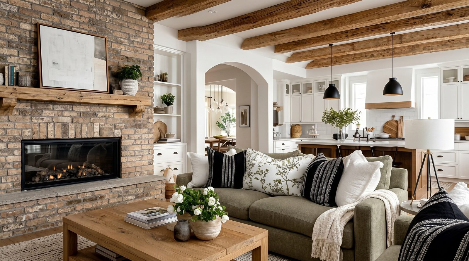 Cozy Farmhouse Living Room Ideas:Timeless & Inviting Design Guide