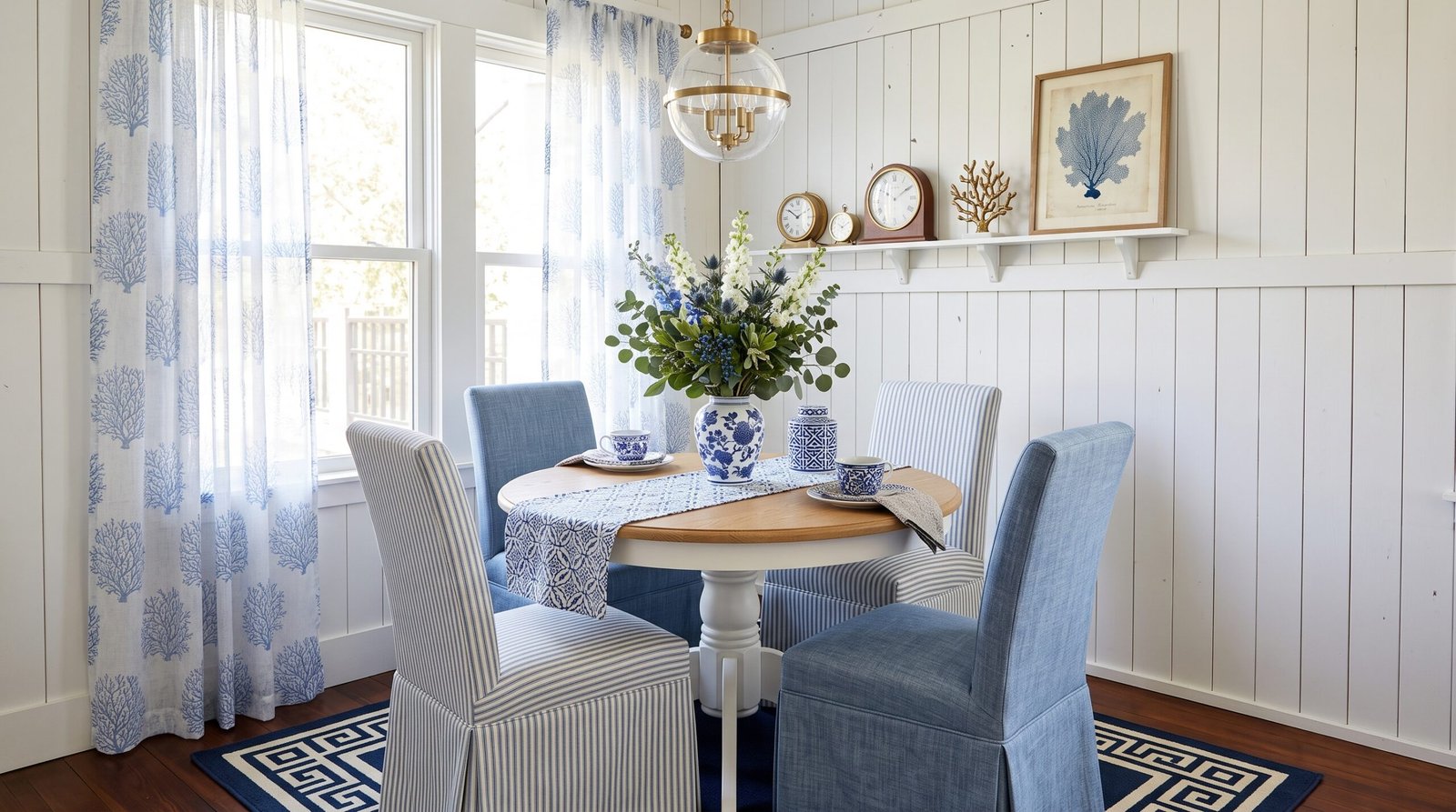 small cozy breakfast nook for small spaces