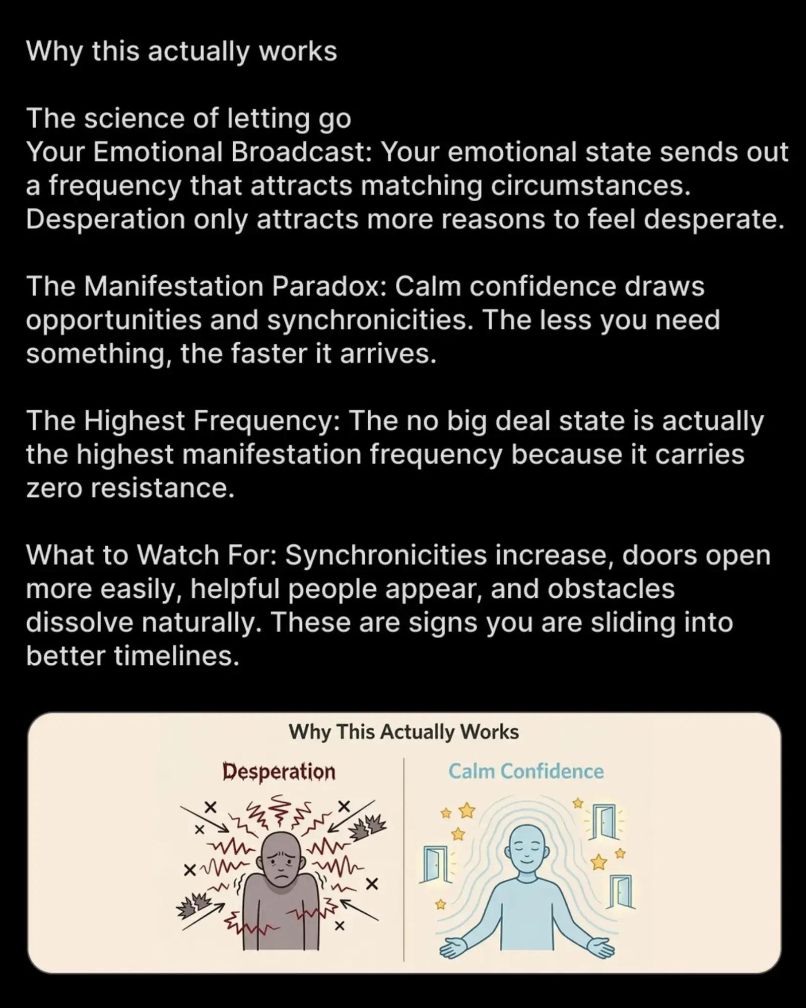 The Science of Letting Go