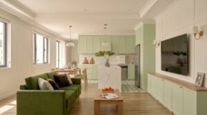 open concept living space