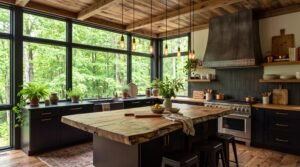 Rustic Log Cabin Kitchen Ideas for a Cozy Mountain Retreat