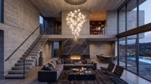 Dark Luxury Living Room Ideas for a Cozy Modern Home Design